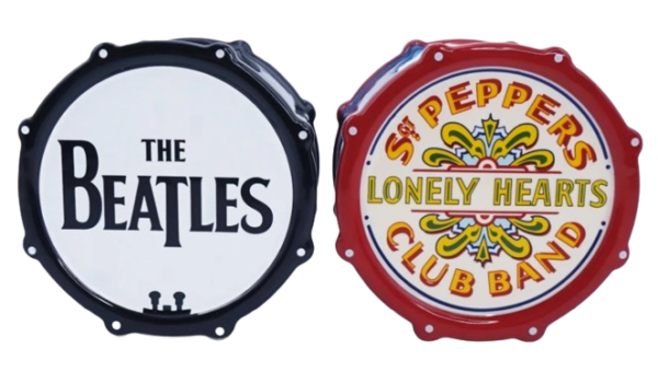 The Beatles Drum Egg Cups - Set of 2